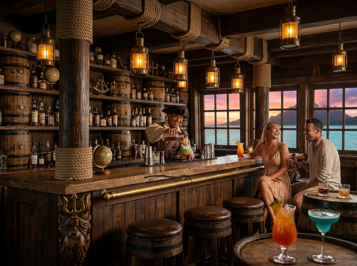 The Kraken's Hold below deck on Whale Tale